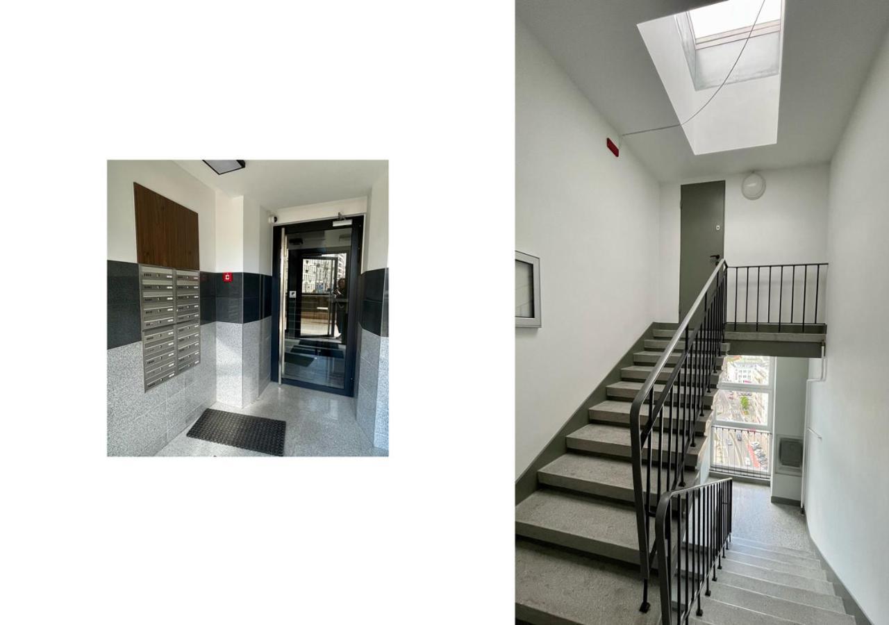 바르샤바 Atelier W Sercu Warszawy Z Panoramicznym Widokiem 아파트 외부 사진