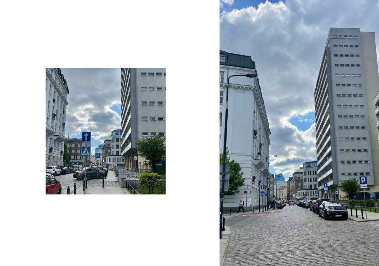 바르샤바 Atelier W Sercu Warszawy Z Panoramicznym Widokiem 아파트 외부 사진