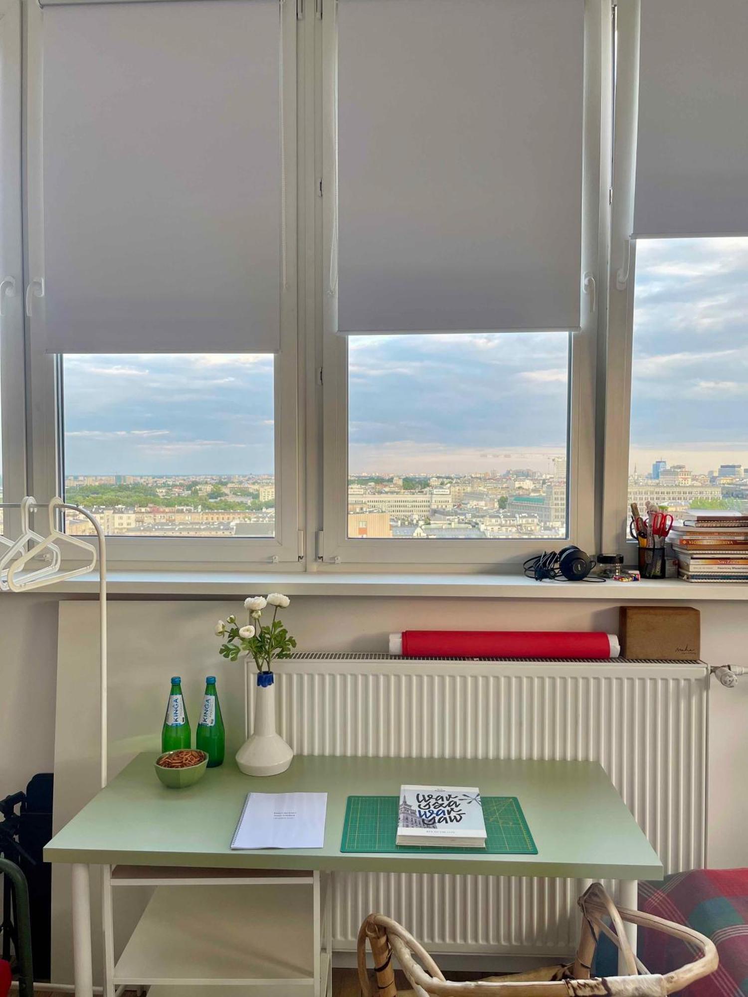 바르샤바 Atelier W Sercu Warszawy Z Panoramicznym Widokiem 아파트 외부 사진